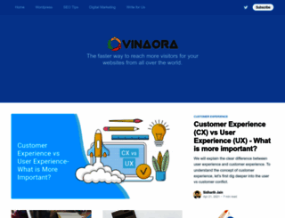 vinaora.com screenshot