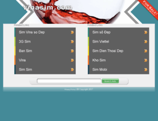 vinasim.com screenshot