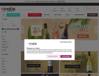 vinatis.co.uk screenshot
