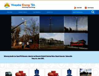 vinayakaenergytech.com screenshot