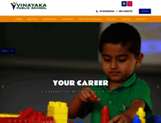 vinayakapublicschool.com screenshot