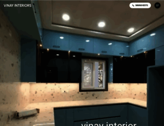vinayinteriors.in screenshot