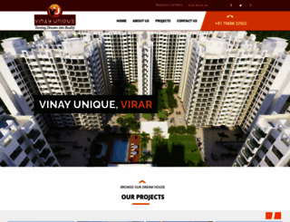 vinayunique.com screenshot