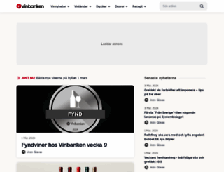 vinbanken.com screenshot