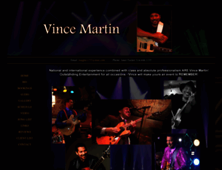 vince-martin.com screenshot