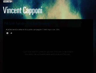 vincentcapponi.com screenshot
