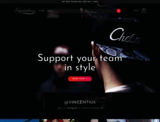 vincentius.com screenshot