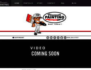 vincentspainting.com screenshot