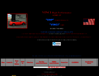 vincihiperformance.com screenshot