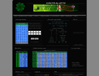 vinciteallotto.it screenshot