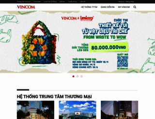 vincom.com.vn screenshot