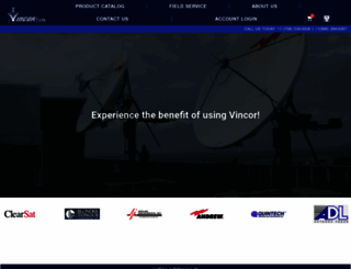 vincor.com screenshot