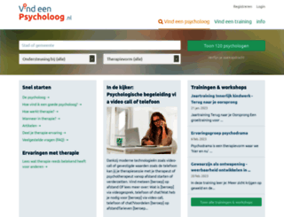 vind-een-psycholoog.nl screenshot