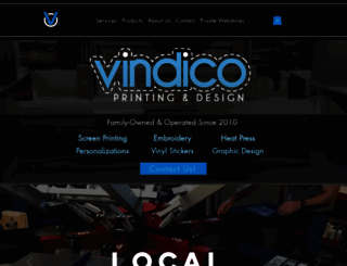 vindicodesign.com screenshot