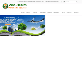 vine-health.com screenshot