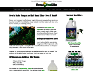 vinegarweedkiller.com screenshot