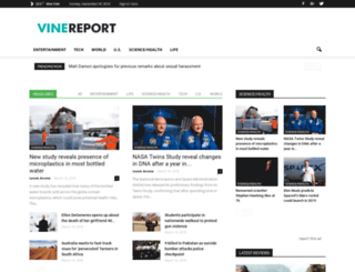 vinereport.com screenshot