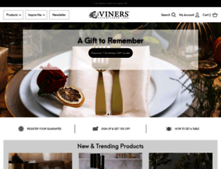 viners.co.uk screenshot