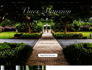 vinesmansion.com screenshot