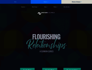 vineyardcolumbus.org screenshot