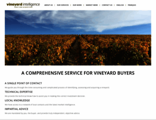 vineyardintelligence.com screenshot