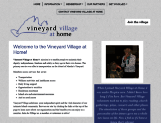 vineyardvillage.org screenshot