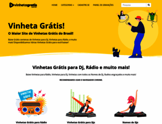 vinhetagratis.com.br screenshot