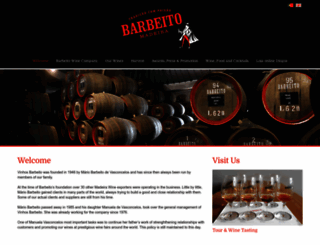 vinhosbarbeito.com screenshot