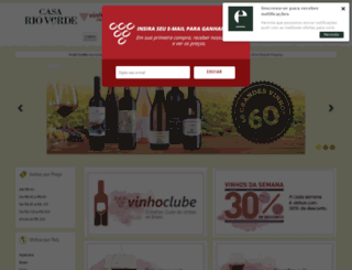 vinhosite.com.br screenshot