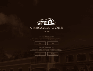vinicolagoes.com.br screenshot