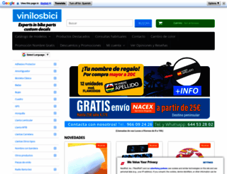 vinilosbici.com screenshot