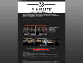 vinirette-store-nuernberg.de screenshot