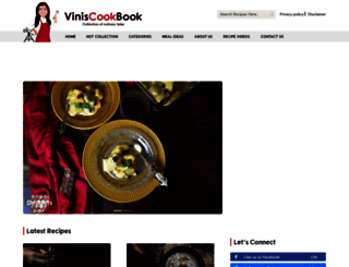 viniscookbook.com screenshot