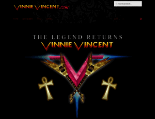 vinnievincent.com screenshot