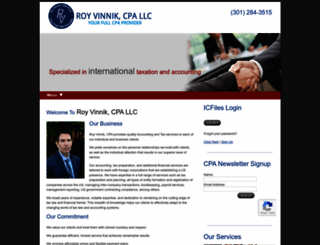 vinnikcpa.com screenshot