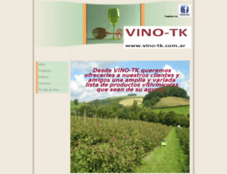 vino-tk.com.ar screenshot
