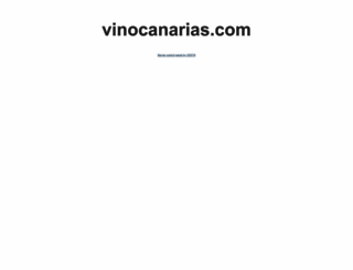 vinocanarias.com screenshot