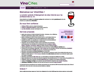 vinocities.fr screenshot