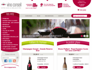 vinoconseil.com screenshot