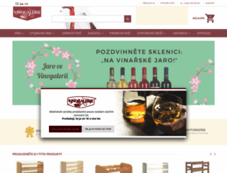 vinogalerie.cz screenshot