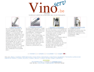 vinoserv.be screenshot