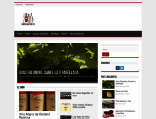 vinosyquesos.es screenshot