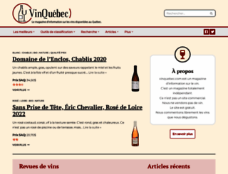 vinquebec.com screenshot