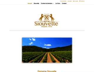 vins-siouvette.com screenshot
