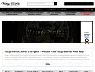 vintage-portfolio.com screenshot