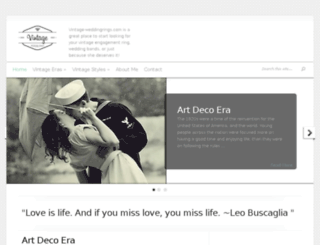 vintage-weddingrings.com screenshot