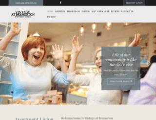 vintageatbremertonapts.com screenshot