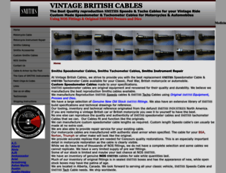 vintagebritishcables.com screenshot