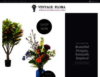 vintageflora.co.uk screenshot