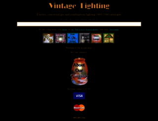vintagelighting.com screenshot
